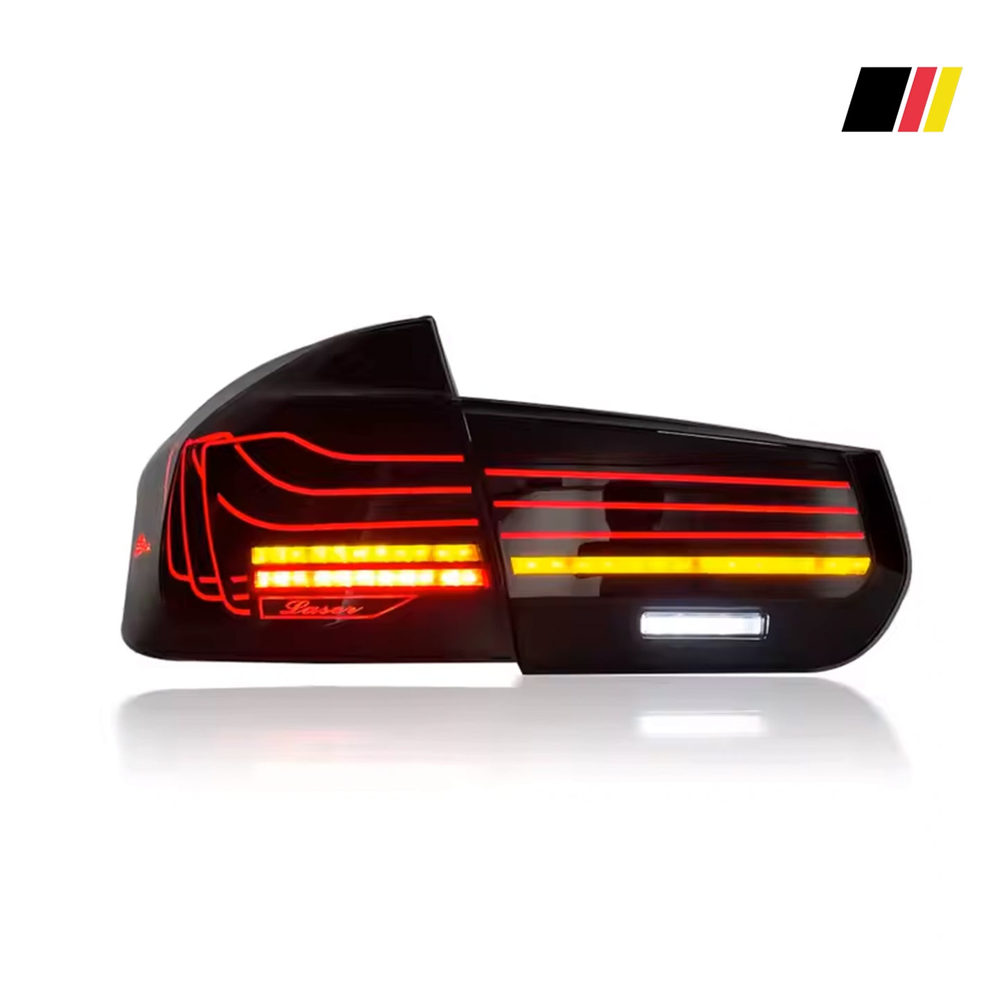 BMW 3 Series F-Chassis OLED Laser Taillights | F30 328i 330i 335i 340i F80 M3