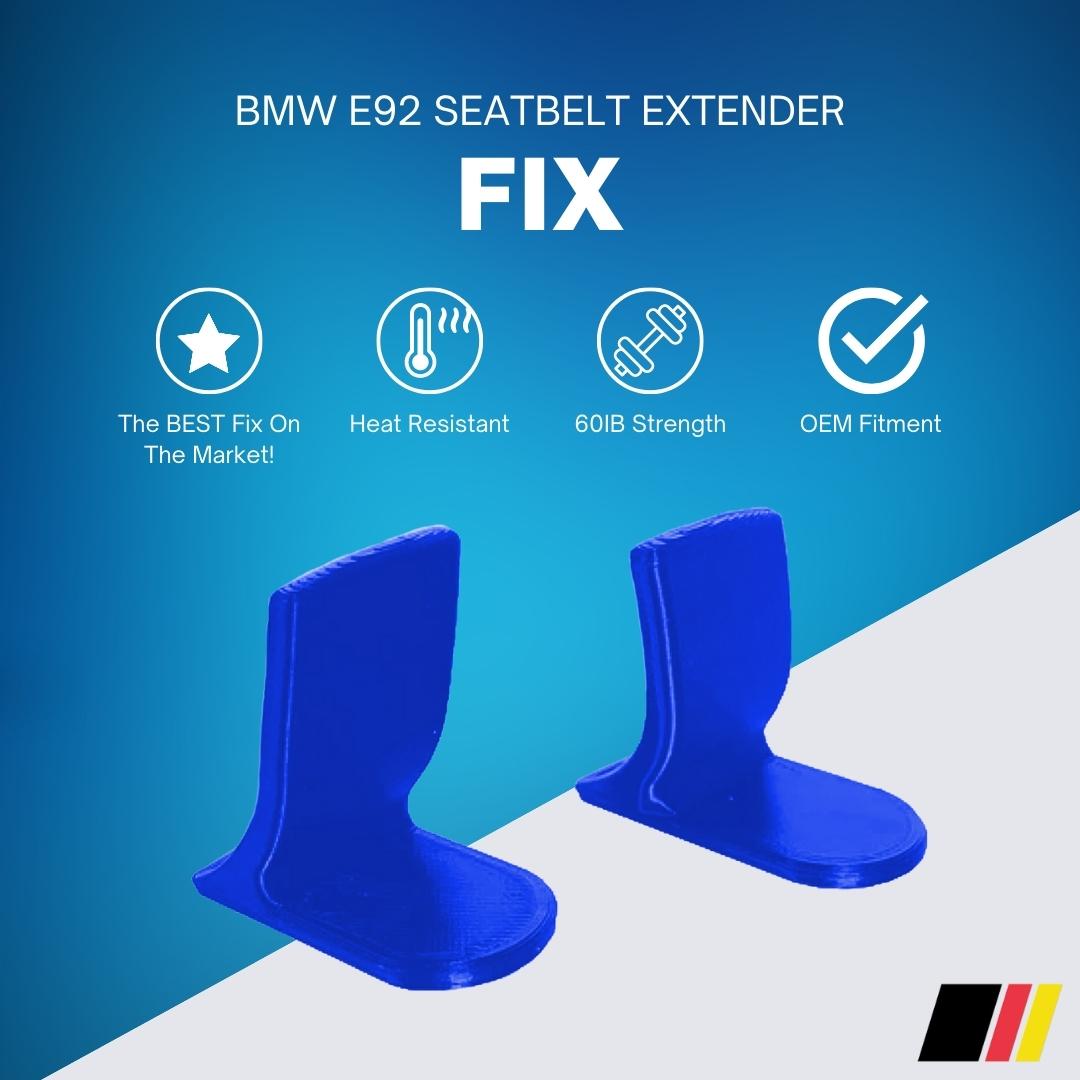 E92 belt extender fix best sale