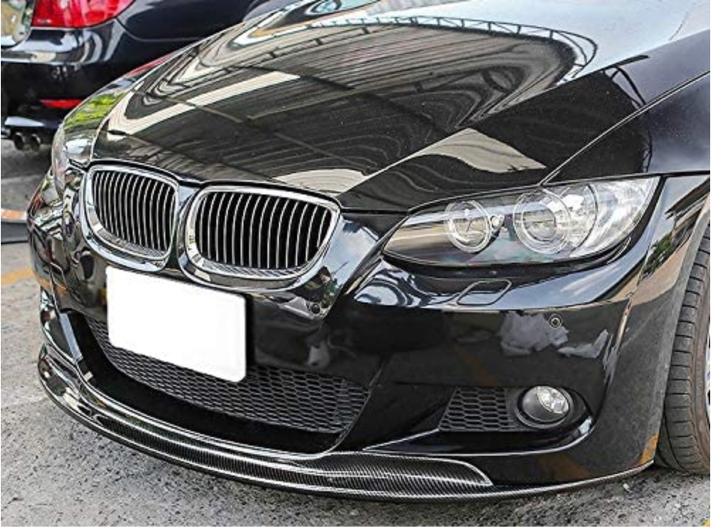 BMW E92 AK Style Carbon Fiber Front Lip (FITS M3 REP & M-SPORT)