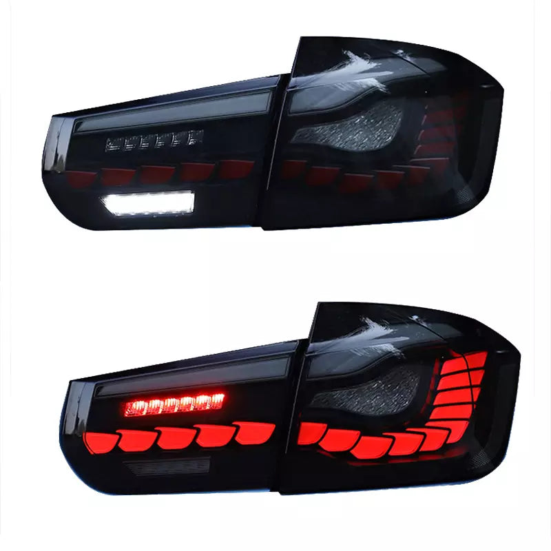 BMW F30 F80 OLED GTS Style Dragon Scale Sequential Taillights