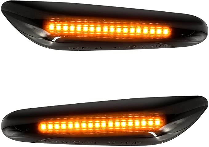 Señales de giro de marcador lateral secuencial LED BMW